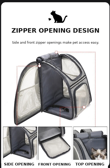 Large Cat Backpack Carrier