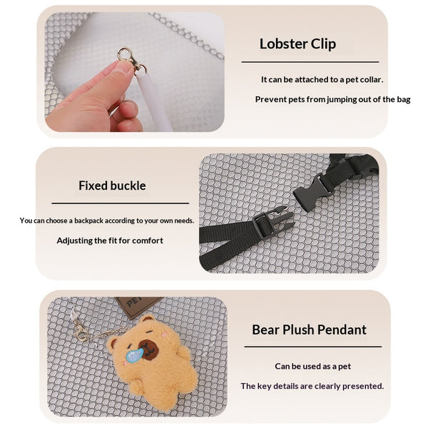 Breathable Cat Carrier Bag