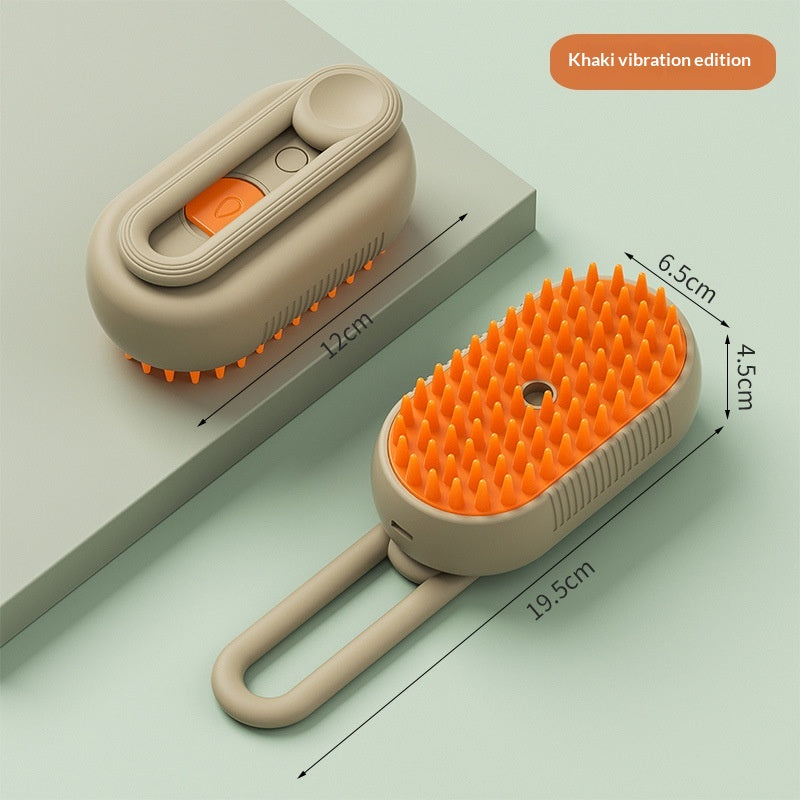 Spray Massage Grooming Brush