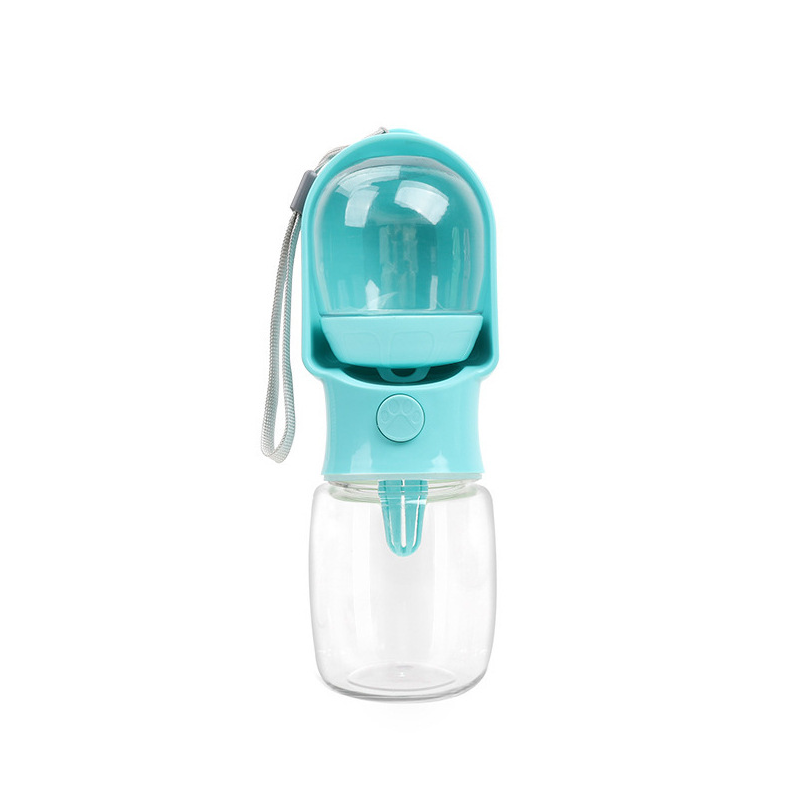 Portable Dog Water Bottle with Bowl