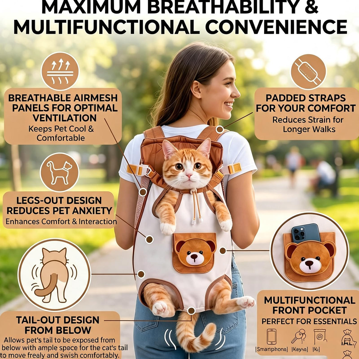 Bear Front Carrier Backpack