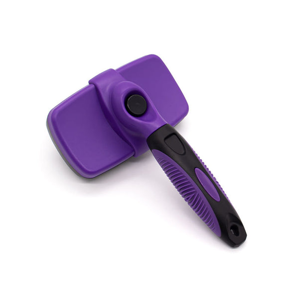 Self-Cleaning Slicker Brush