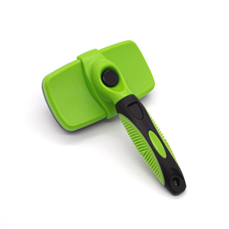 Self-Cleaning Slicker Brush
