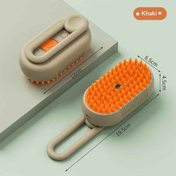 Spray Massage Grooming Brush